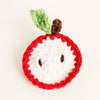 Ready Stock : Hand Knitted Hairclip - Pear / Apple