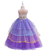 Pre-Order : Design 2 Unicorn Dream Long Dress (Purple)