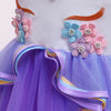 Pre-Order : Design 2 Unicorn Dream Long Dress (Light Blue)