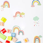 Ready Stock : Rainbow NURSERY STICKERS