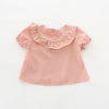 Ready Stock : The Adorable Princess Blouse (Dusty Pink)
