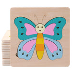 Ready Stock : WOODEN PUZZLE (BUTTERFLY)