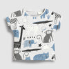 Ready Stock : Animal Friends Short Sleeve T-Shirt