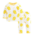 Ready Stock : Breathable Cotton Pajamas Set (Duck Design 2)