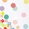 Ready Stock : Colourful Dots NURSERY STICKERS