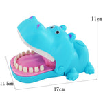 READY STOCK : Dentist Hippo Biting Fun Game ( Pink / Blue)