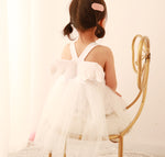 Ready Stock : Angel Wing Tutu Dress (White)