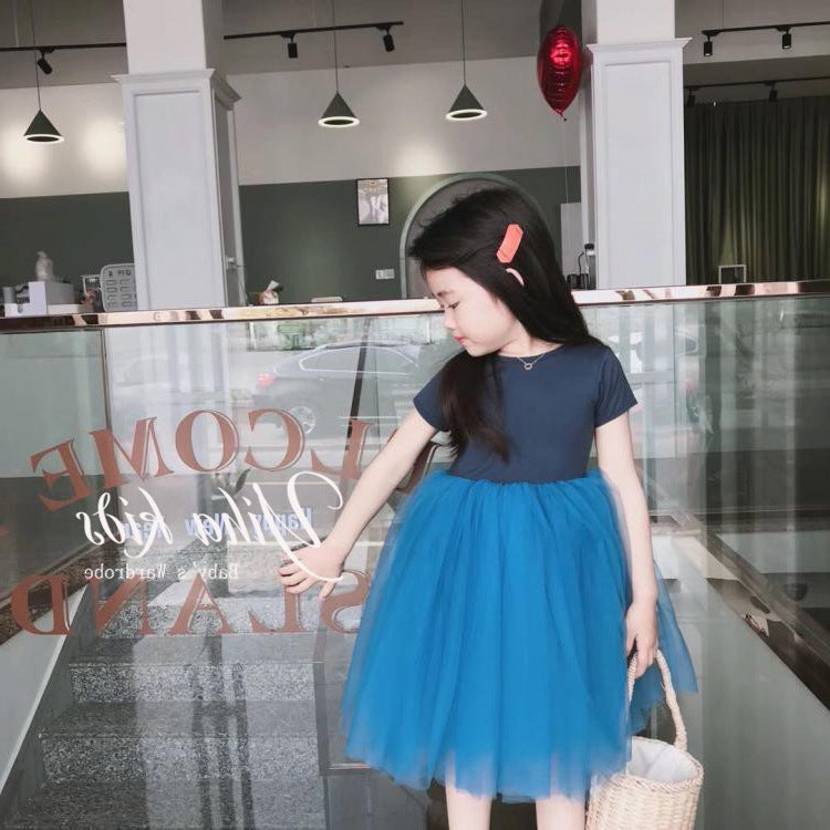 Ready Stock : Turquoise Tutu Dress