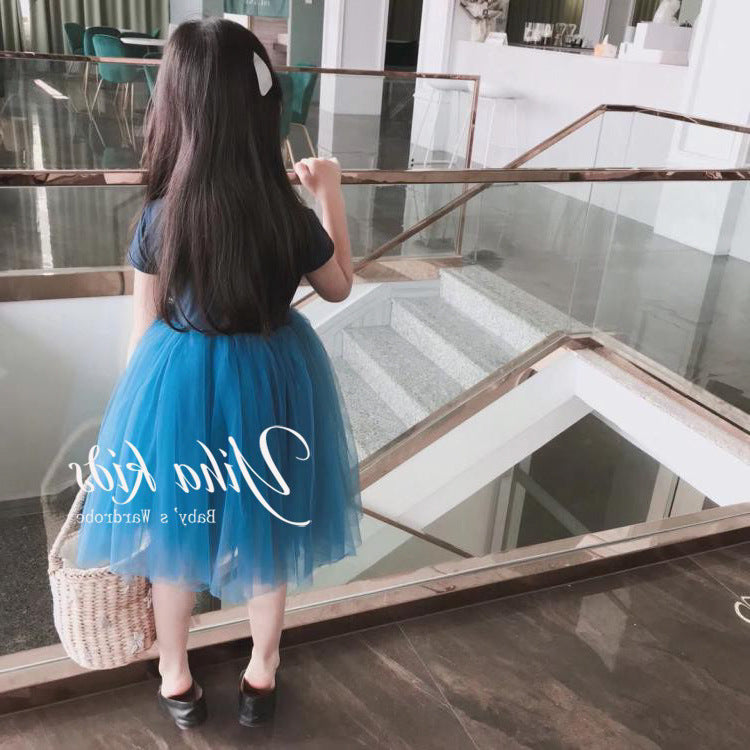 Ready Stock : Turquoise Tutu Dress