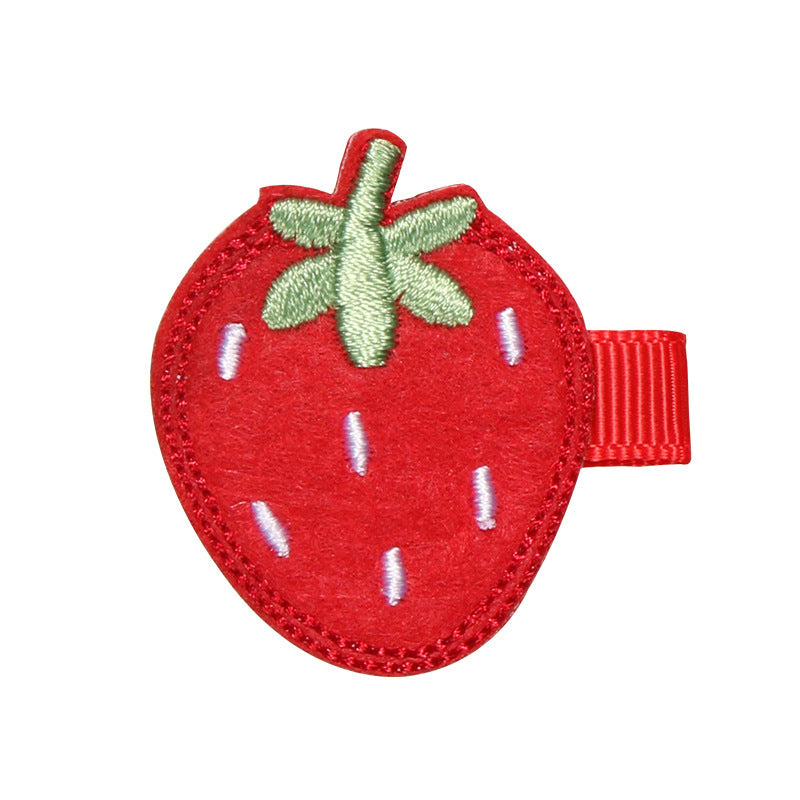 Ready Stock : Strawberry Hairclip