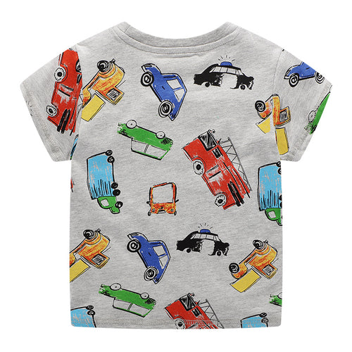 Ready Stock : Vehicle Short Sleeve T-Shirt