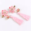 Ready Stock : Pink Bloom Hairclips (Pair)