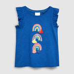 Ready Stock : Rainbow Short Sleeve T-Shirt