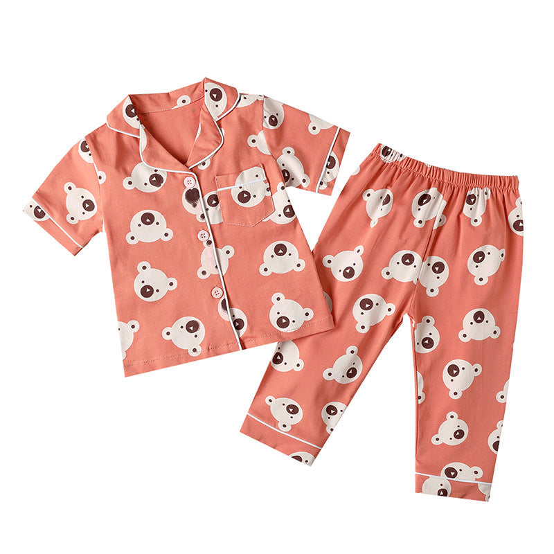Pre-Order : The Bear Collar Pajamas Set