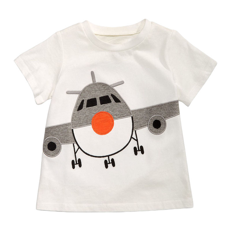 Ready Stock : Airplane Short Sleeve T-Shirt