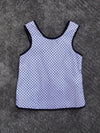 Ready Stock : Polka Dots Cross Back Sleeveless Top