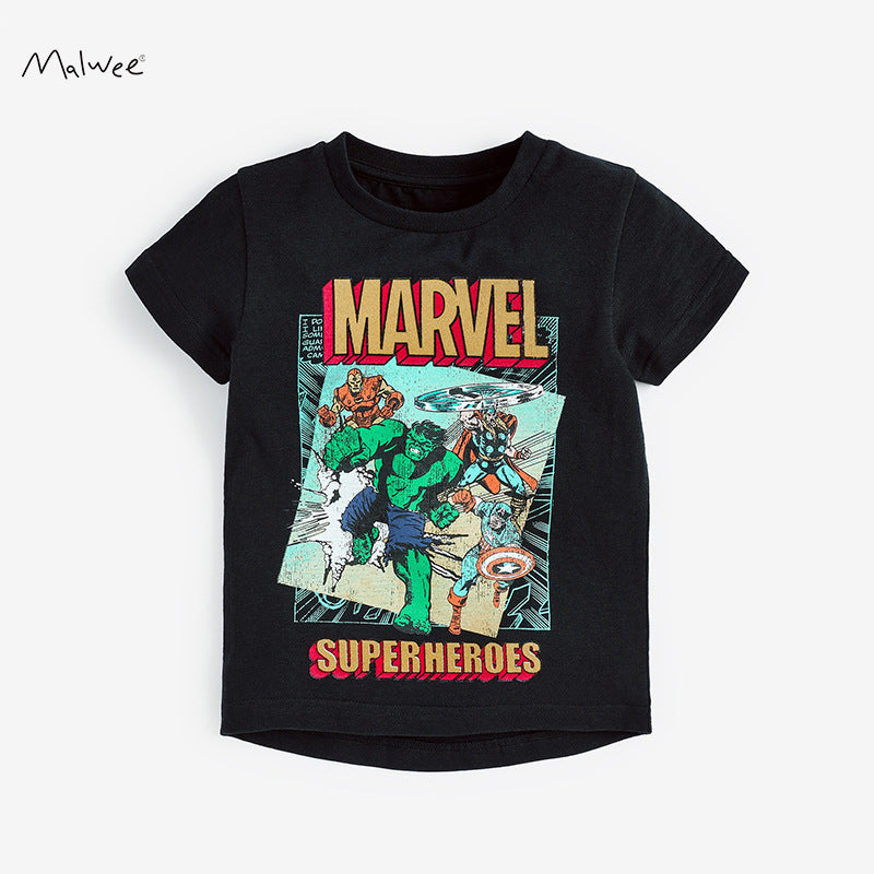 Ready Stock : Superheroes Short Sleeve T-Shirt
