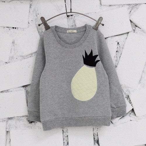 Ready Stock : Pineapple Grey Jumper