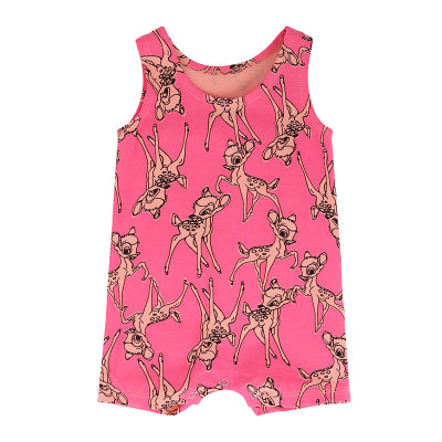 Pre-Order : Baby Bambi Sleeveless Jumpsuit