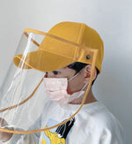Pre-Order : Unisex Cap With Protective Screen (4 colours )
