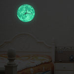 READY STOCK : GLOW IN THE DARK MOON CLOCK (Batch 2)