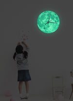 READY STOCK : GLOW IN THE DARK MOON CLOCK (Batch 2)