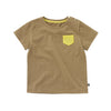 Ready Stock : Yellow Pocket Short Sleeve T-Shirt
