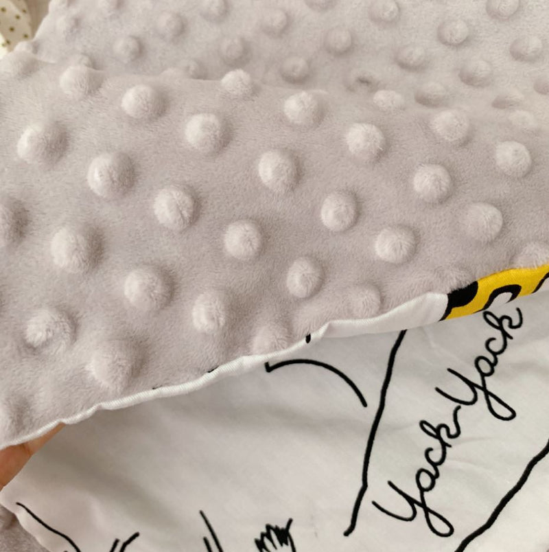 PRE ORDER : PREMIUM MINKY BLANKET / QUILT COVER - WILD WILD WORLD