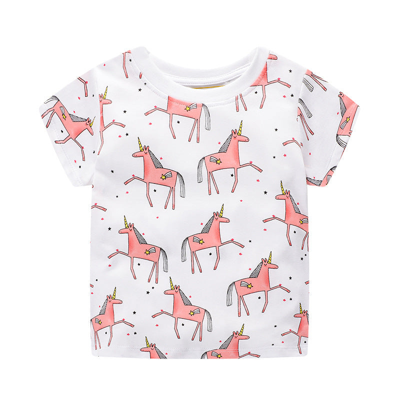 Ready Stock :  Unicorn Short Sleeve T-Shirt