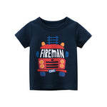 Ready Stock : The Fireman Short Sleeve T-Shirt
