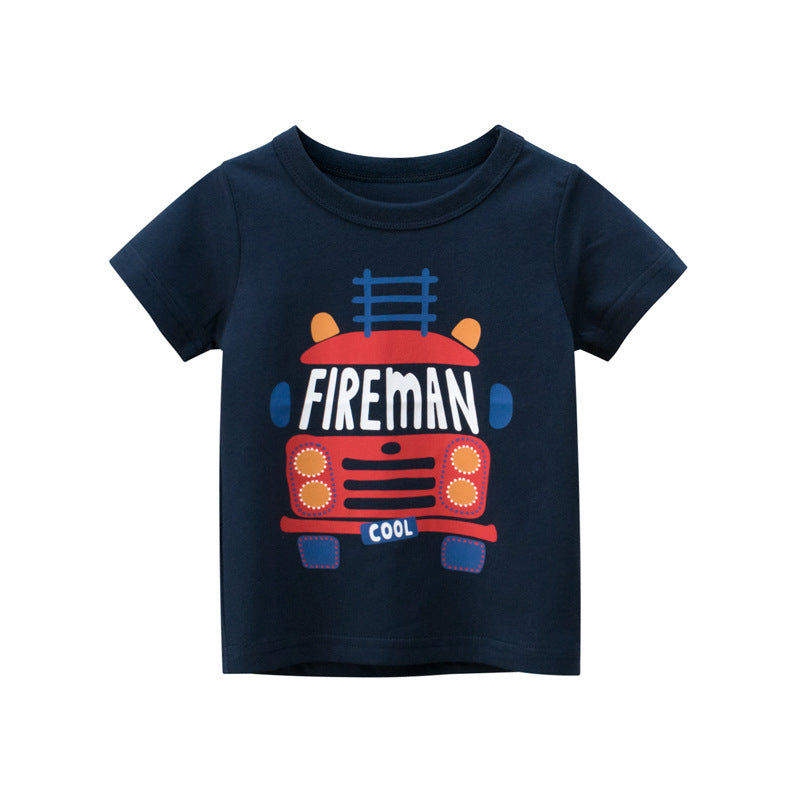 Ready Stock : The Fireman Short Sleeve T-Shirt
