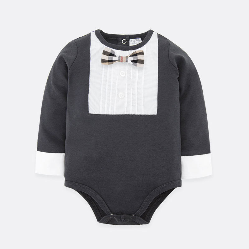 Ready Stock : The Cool Boy Long Sleeve Baby Romper