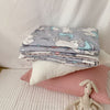 PRE ORDER : PREMIUM MINKY BLANKET / QUILT COVER - UNICORN GREY