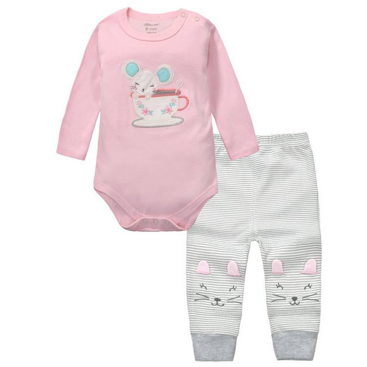 Ready Stock : Little Miss Mouse In The Teacup Pajamas Set