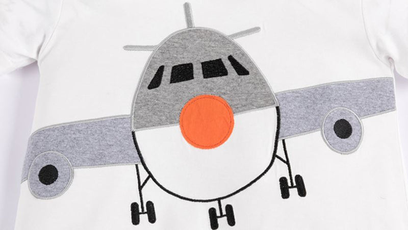 Ready Stock : Airplane Short Sleeve T-Shirt