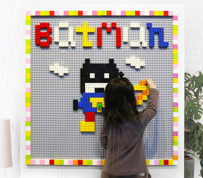 Pre-Order : Creative Block Wall with 508 Pieces Block Included