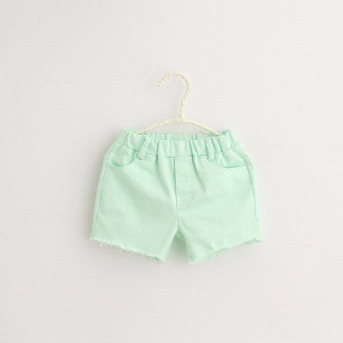Ready Stock : Light Mint Short Pants