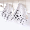 Ready Stock : Bib - I Love My Dad and Mom (Set of 2)