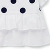Ready Stock : The ruffle Polka Dots Short Sleeves T-Shirt