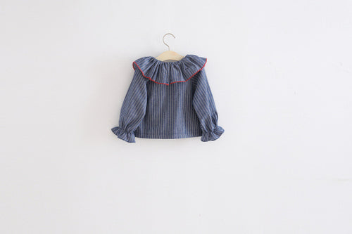 Ready Stock : The Princess Top (Blue)