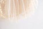 Ready Stock : Sequin Tutu Skirt (White)