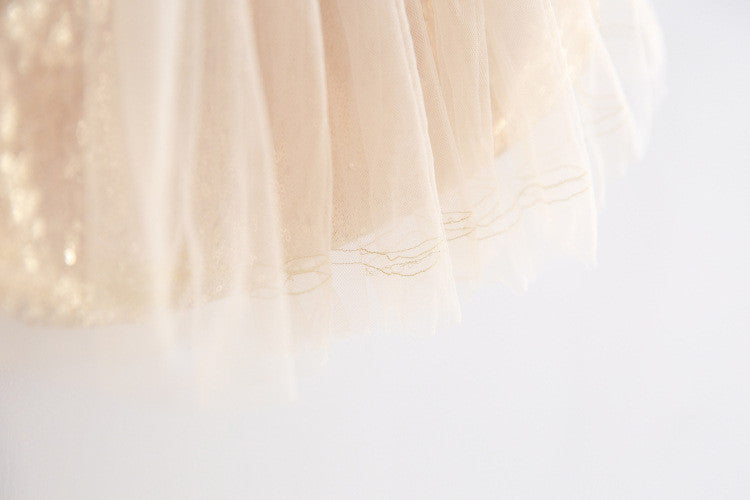 Ready Stock : Sequin Tutu Skirt (White)