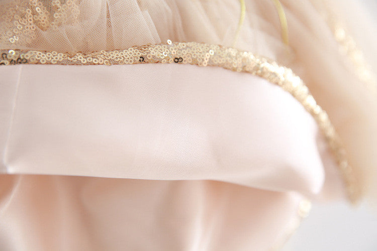 Ready Stock : Sequin Tutu Skirt (White)