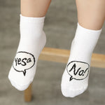 Ready Stock : Yes Or No Socks