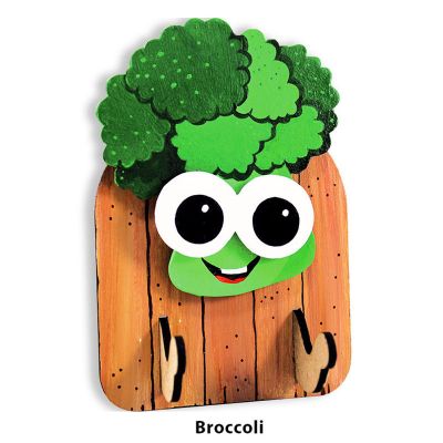 READY STOCK : 3D VEGETABLE KEY HANGER DIY KIT