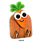 READY STOCK : 3D VEGETABLE KEY HANGER DIY KIT