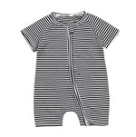 Pre-Order : Zippy Romper Short Sleeves Jumpsuit - Design 3