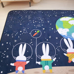 PRE ORDER : PREMIUM VELVET NURSERY LARGE MAT (DESIGN 4)