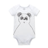 Ready Stock : The Sleepy Panda Baby Romper