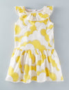 Ready Stock  : Yellow Cloud Dress